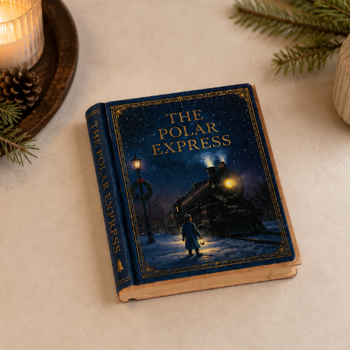 CHRISTMAS BOOK COASTER – PRE-ORDER ONLY